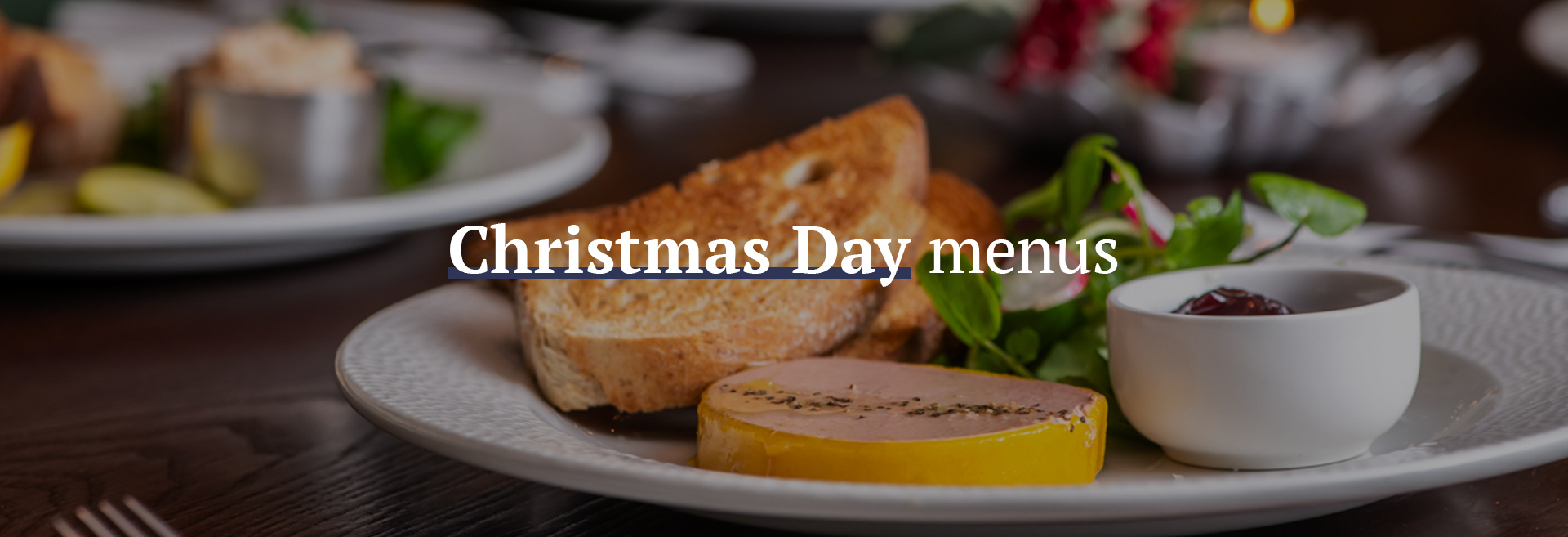 Christmas Day Menu at The Royal Standard