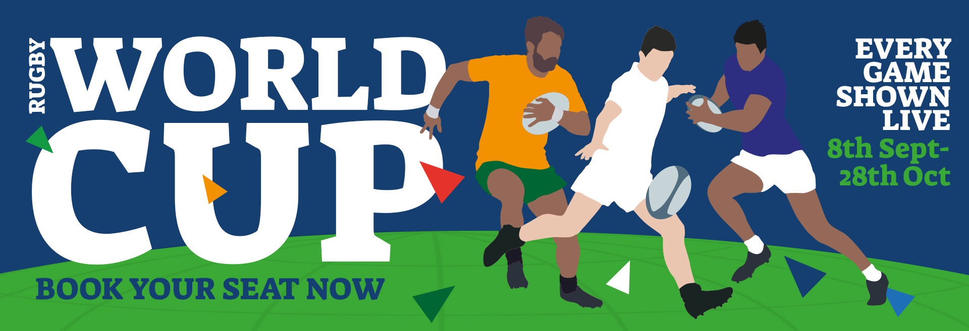 Watch the Rugby World Cup at The Royal Standard